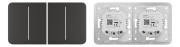 Система безпеки Ajax LightCore (2-gang) (Реле для LightSwitch)